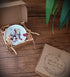 Incense Holder With Rose Petals