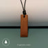 Minimalist Solid Wood Rectangle Pendant