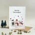 Christmas Snowman Biodegradable Seed Card