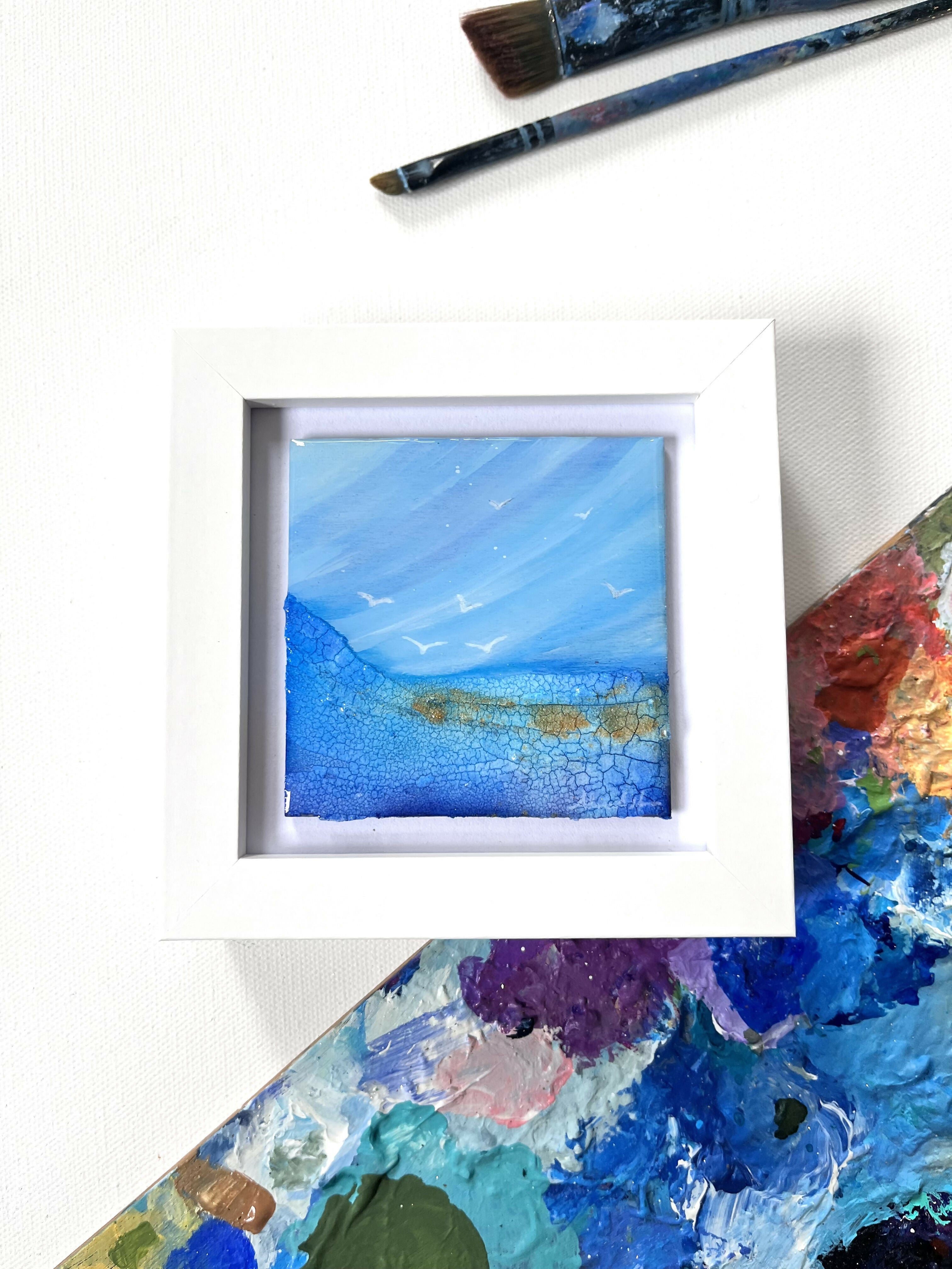 The Skies Fly - Mini Original Painting