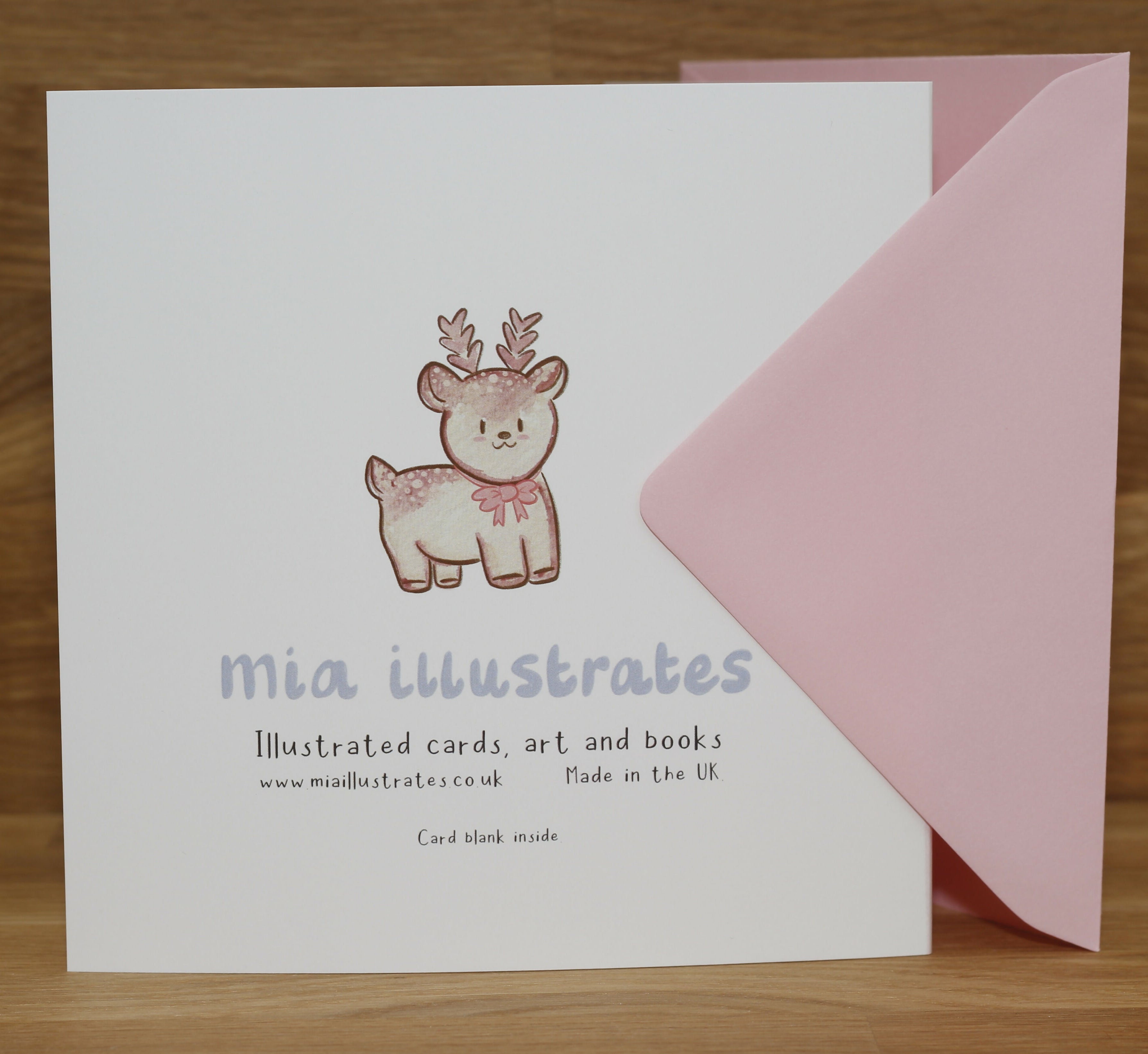 Tis The Season Reindeer Christmas Greeting Card