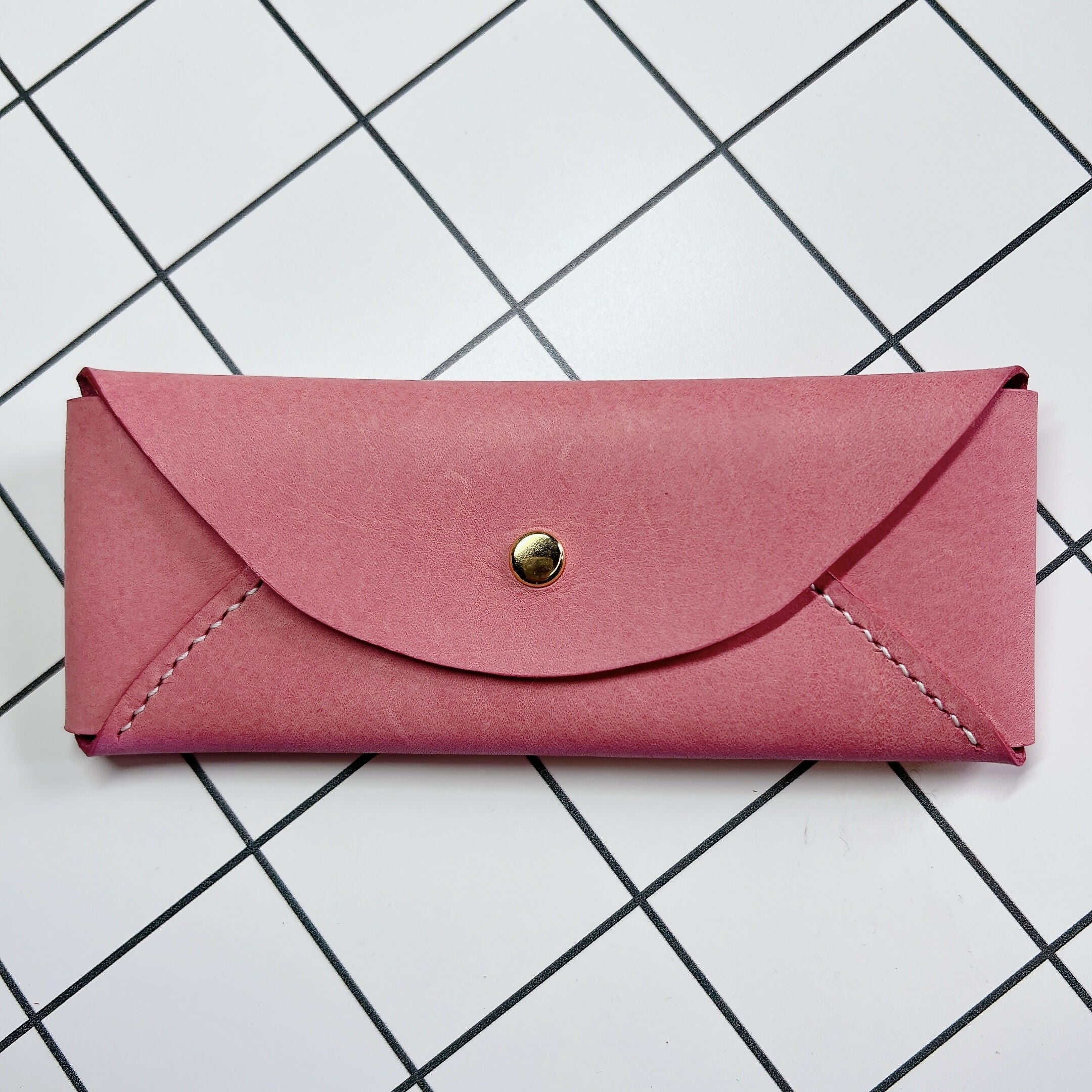 SnapFold Leather Pencil Case