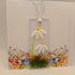 Fused Glass Flower Card