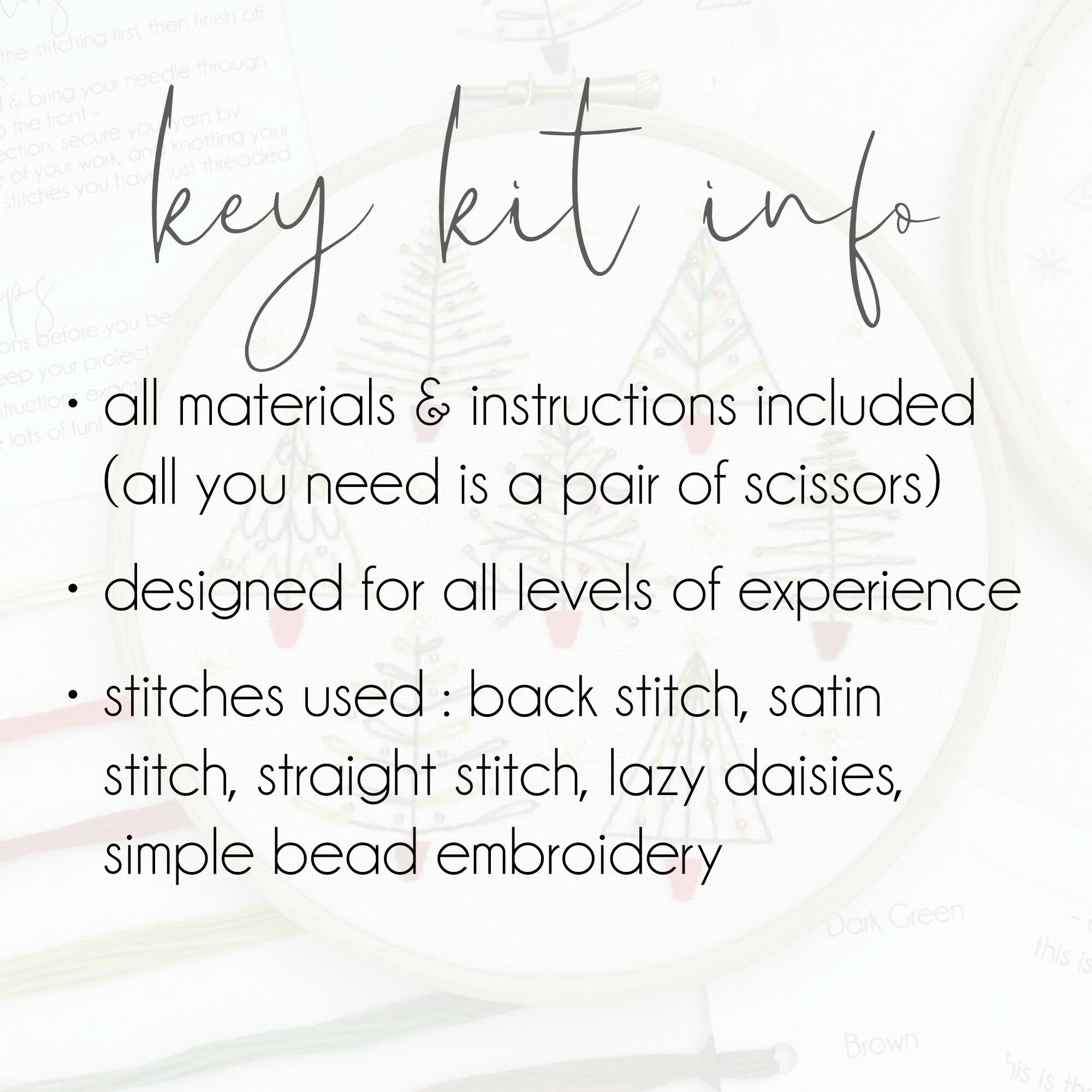 key embroidery kit info