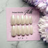 Reusable Pearlescent Chrome Handmade Press On Nails