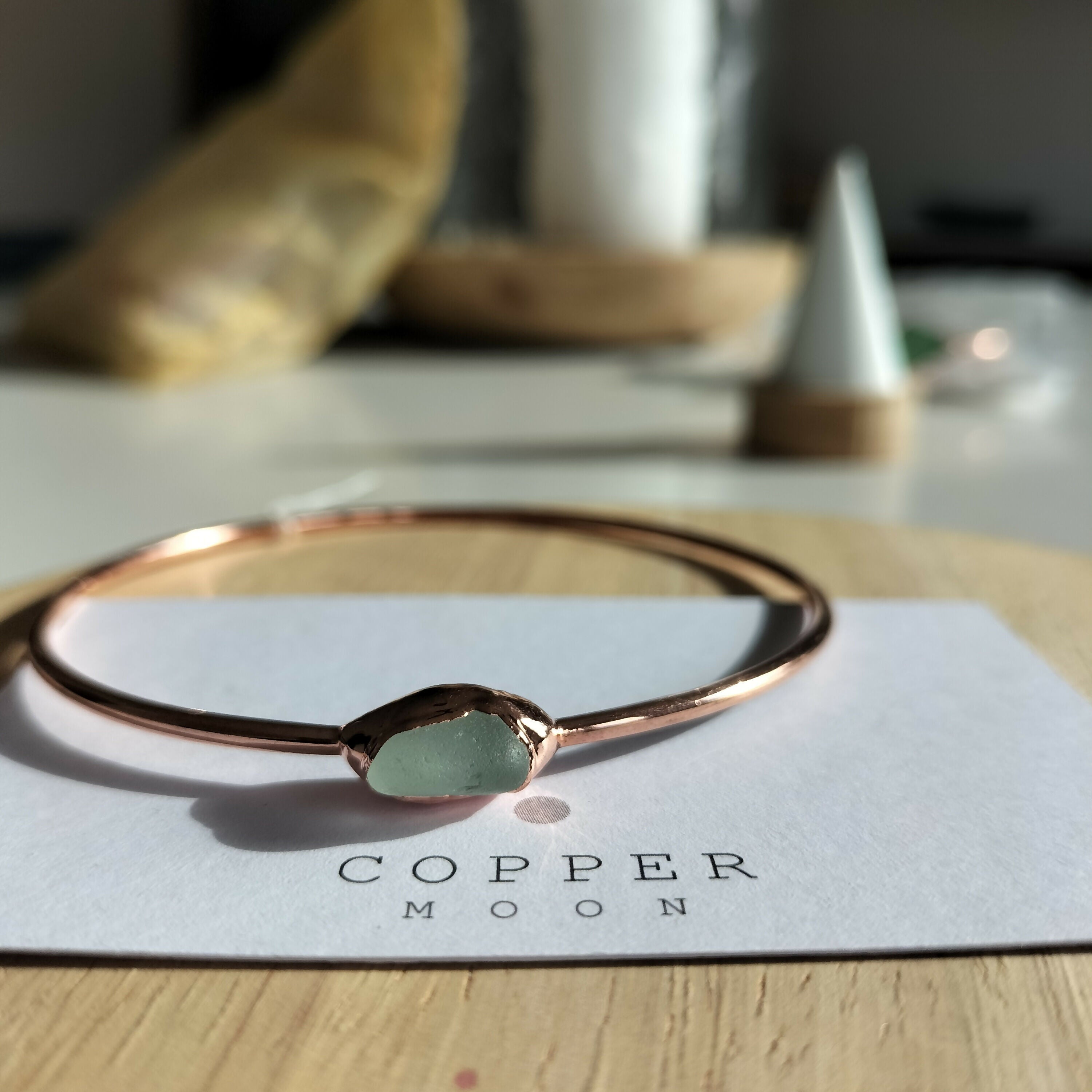 Seaglass Bangle