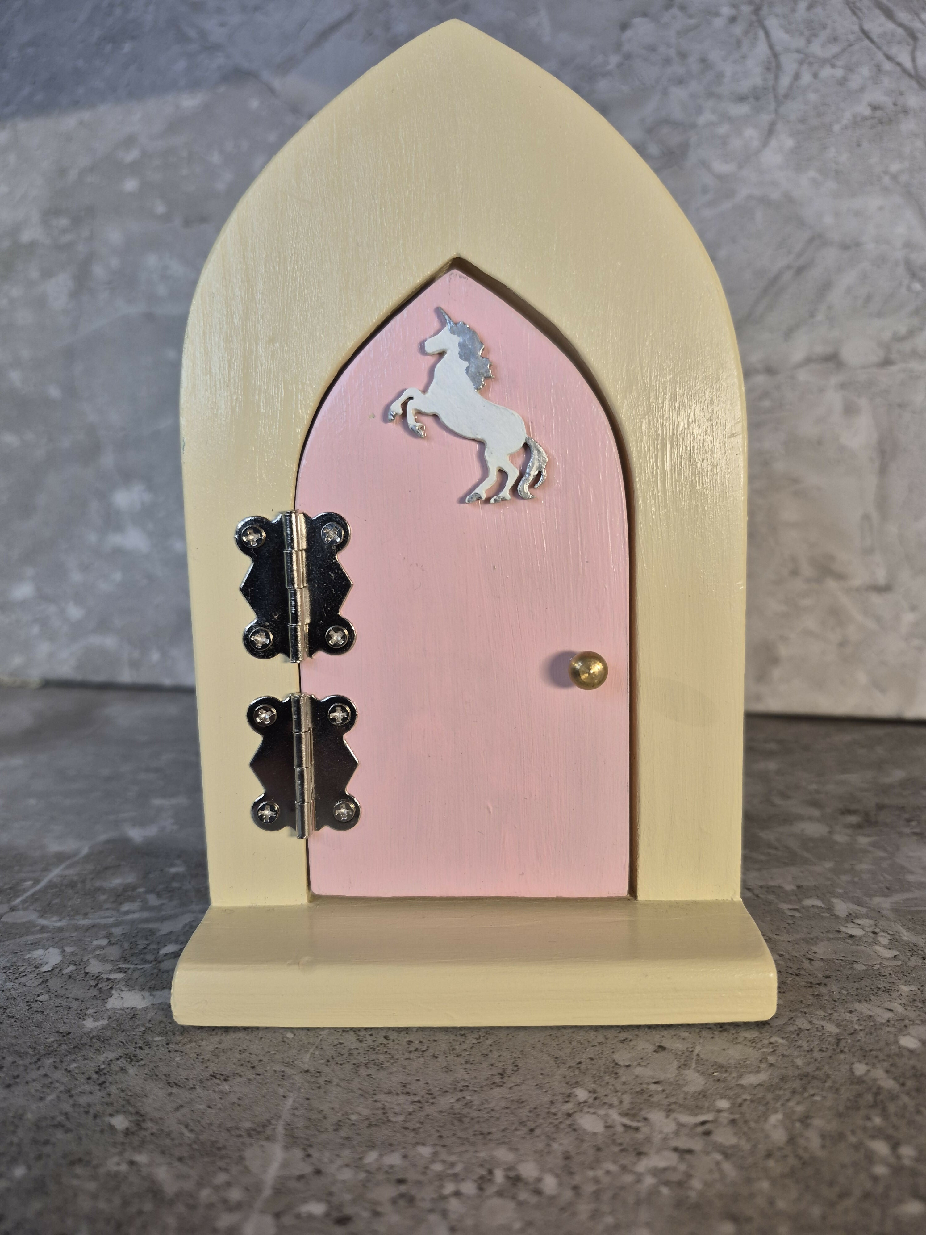 Handcrafted Internal Opening Wooden Fairy Door