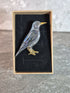 Unique Handcrafted Starling Pin