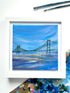 Spring Days by the Humber- Framed Original Painting