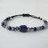UNISEX HEALING CRYSTAL THROAT CHAKRA BRACELET WITH AROMATHERAPY BEADS
