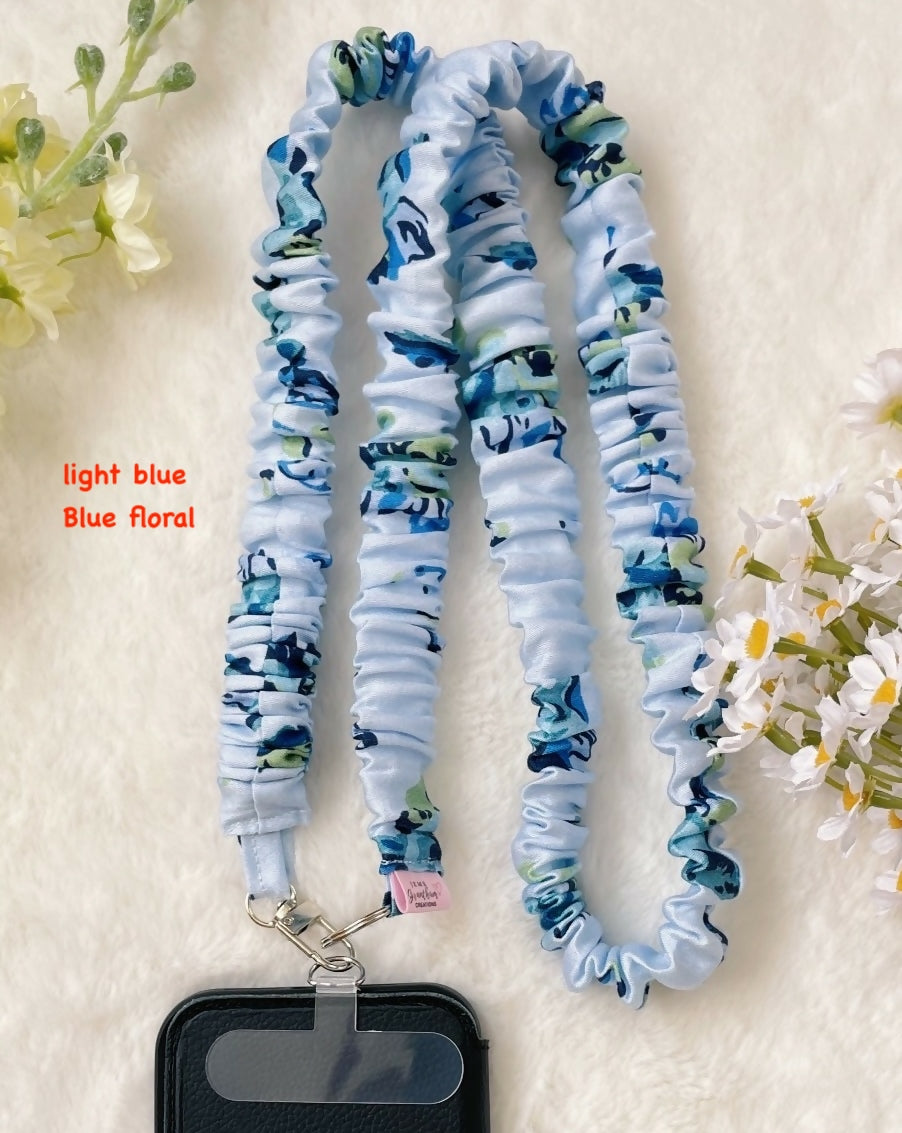 Elasticated Scrunchie Lanyard / Phone Holder