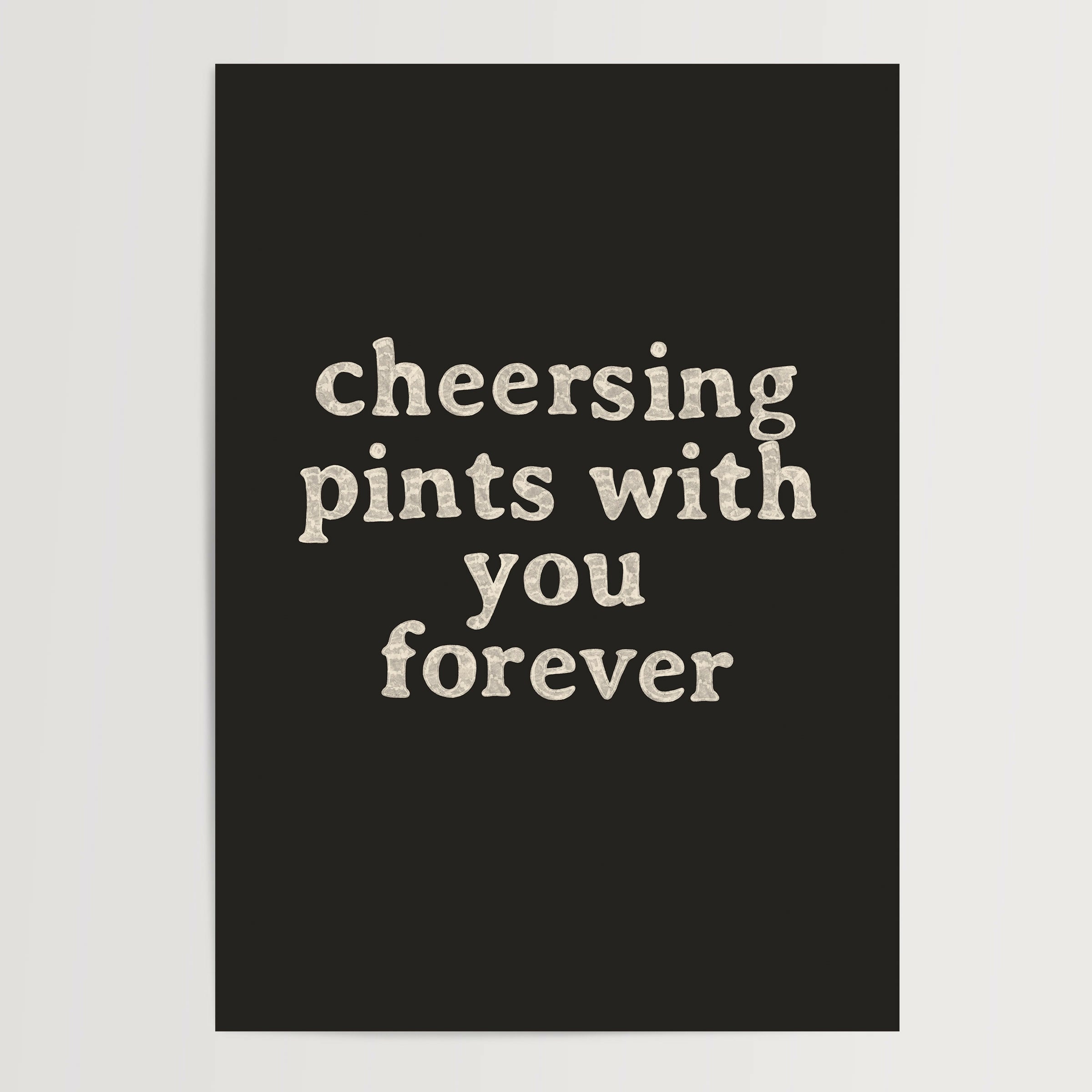 Cheersing Pints Print