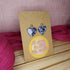 Blue Denim Heart Polymer Clay Earrings