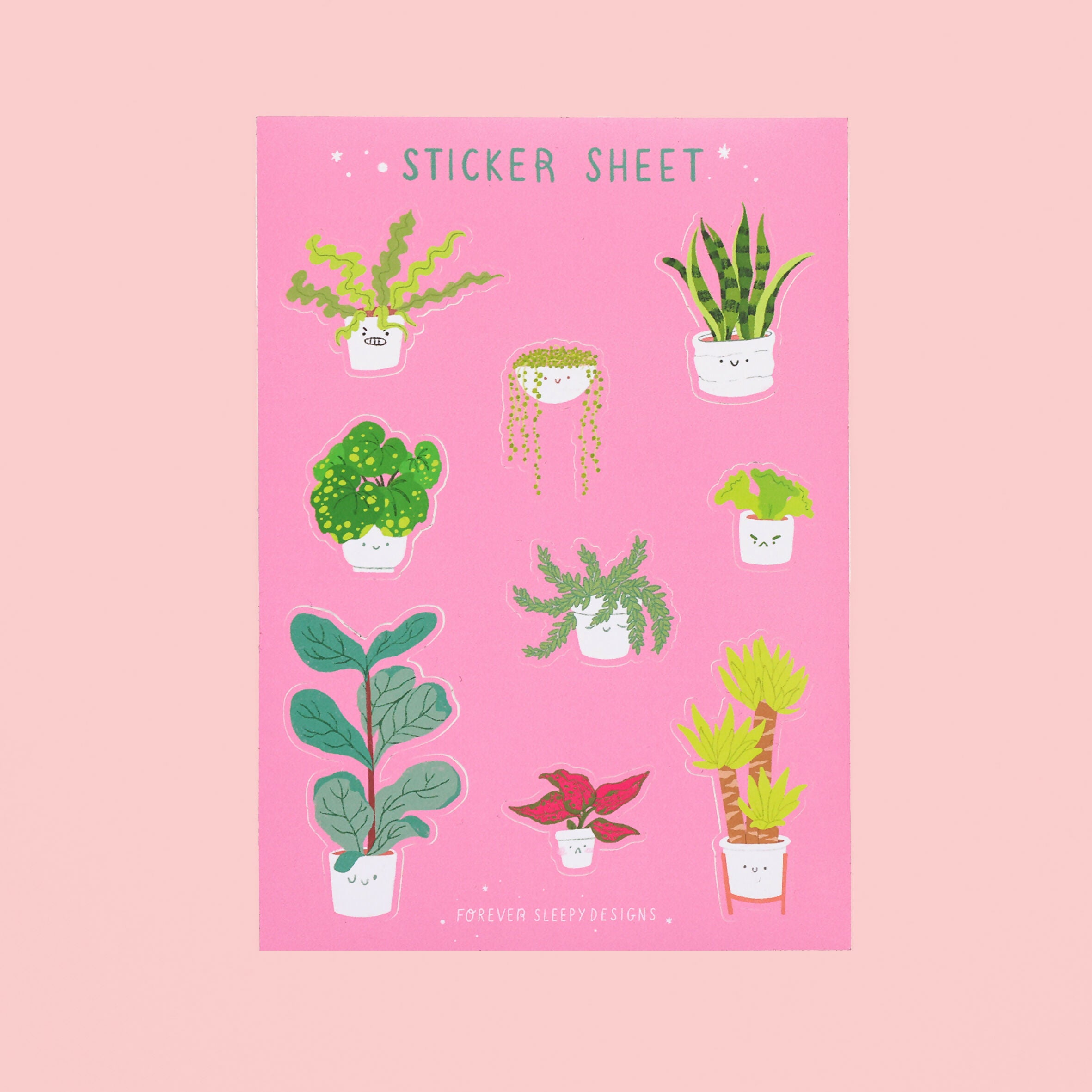 House Plants 2 - Sticker Sheet