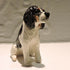 Ceramic cavalier king charles spaniel dog sculpture