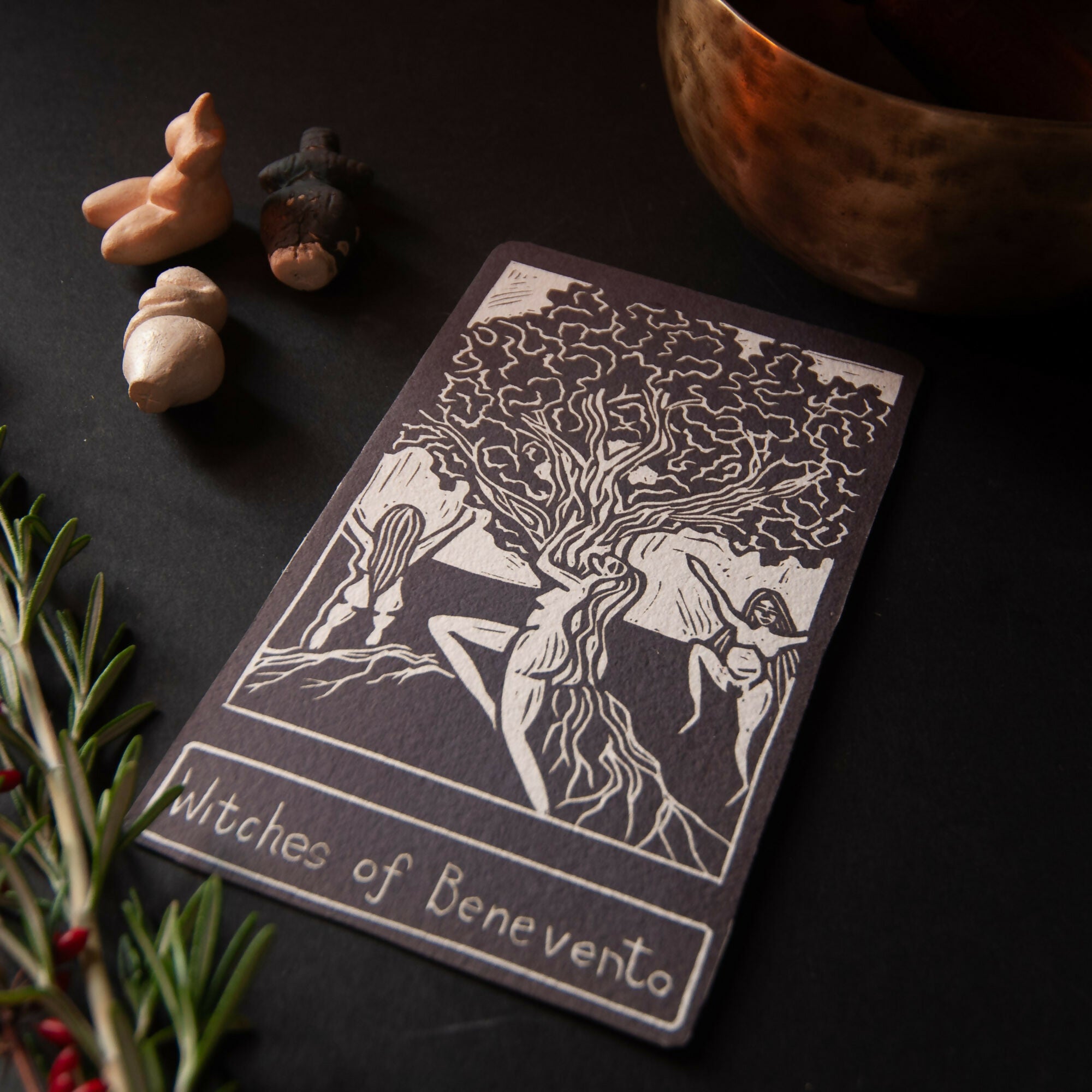 THE WITCHES OF BENEVENTO GODDESS ALTAR CARD