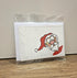 Peering Santa Christmas Card Twin Pack