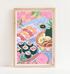 Sushi & Ramen Time Print