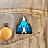Tent, Pin Badge