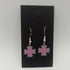 Pink Enamel Earrings