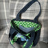 Unique Handcrafted Cute Denim Tote Bag Handbag Made From Upcycled Jeans With Flower Decoration