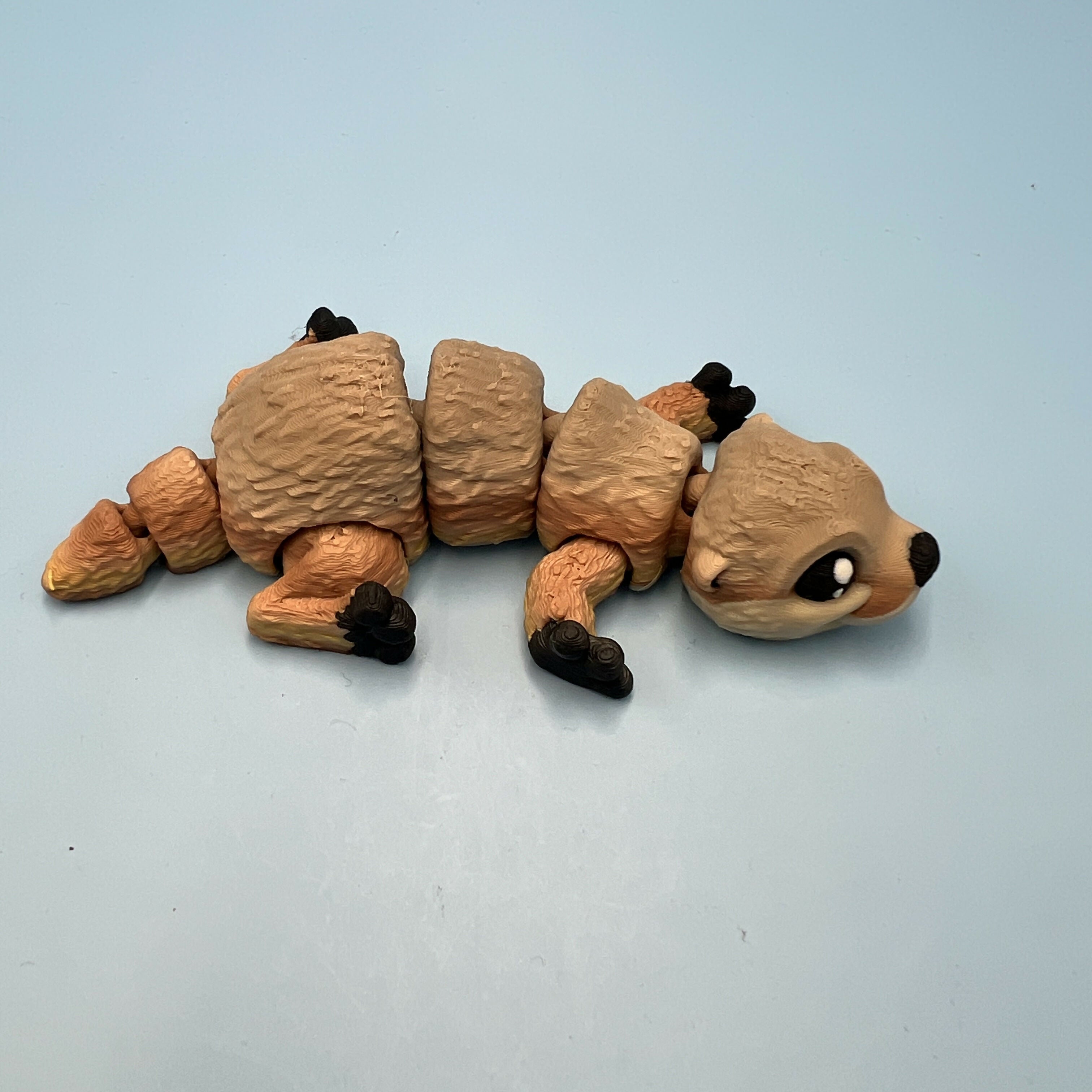 3D Printed SMALL: Articulated Sensory Fidget Animals friends Otter 10.5cm