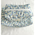 Blue Floral Flower Quilted Waterproof Makeup/Toiletry Bag