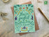 Green Floral Positivity A6 Greeting Card