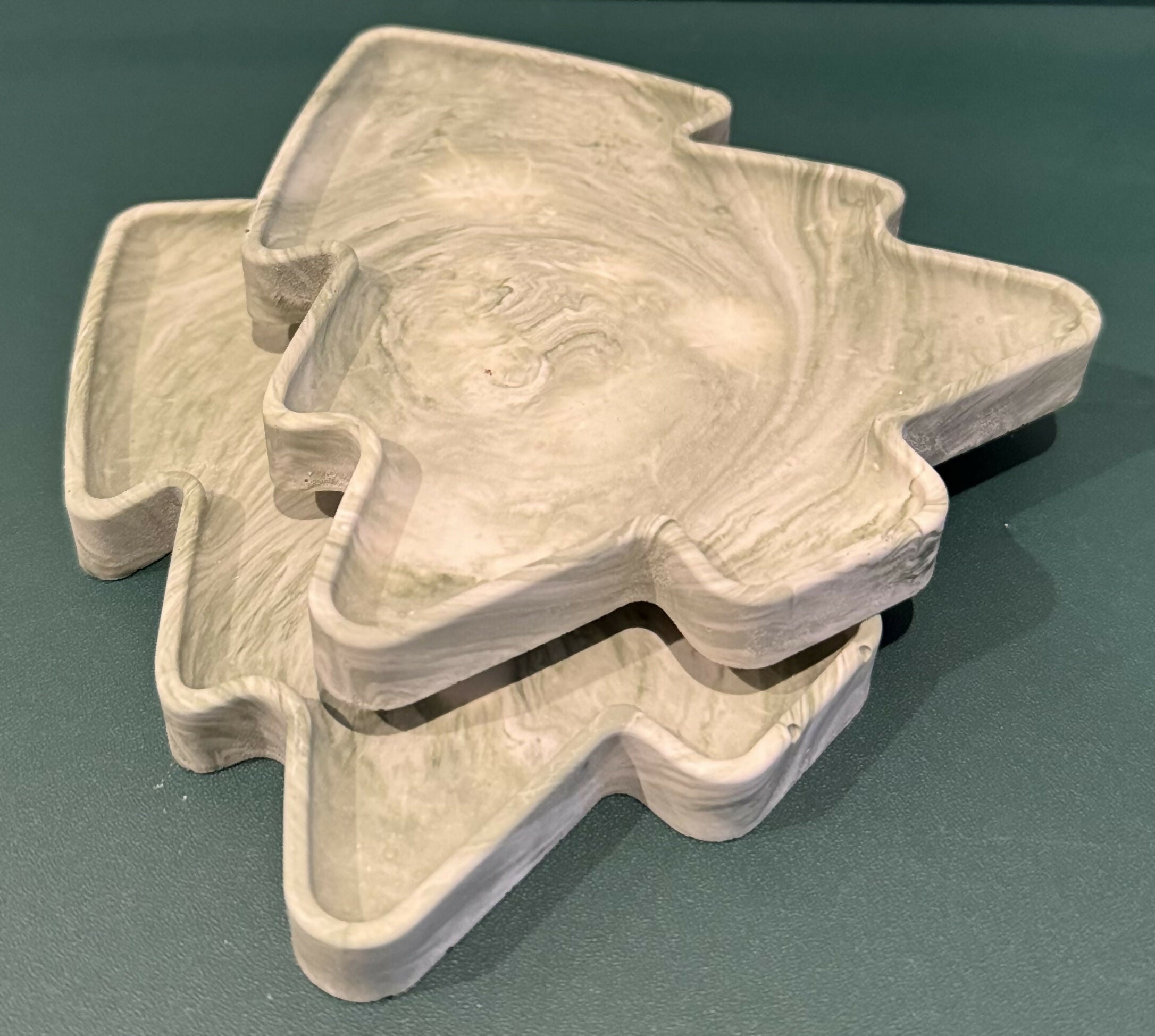 Christmas Tree Trinket Tray