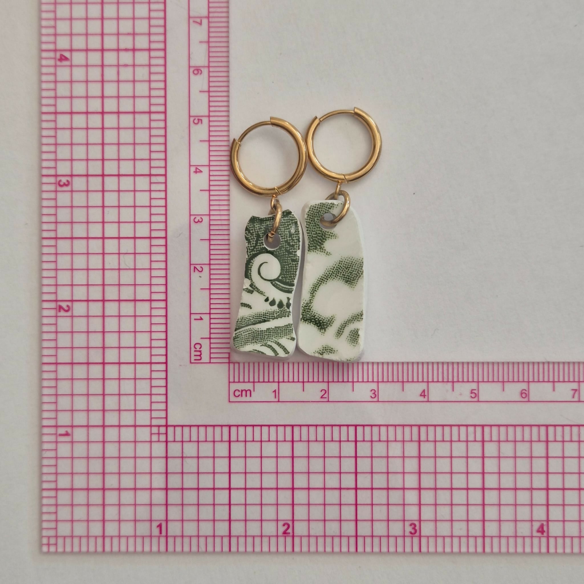 Recycled Ceramic Earring