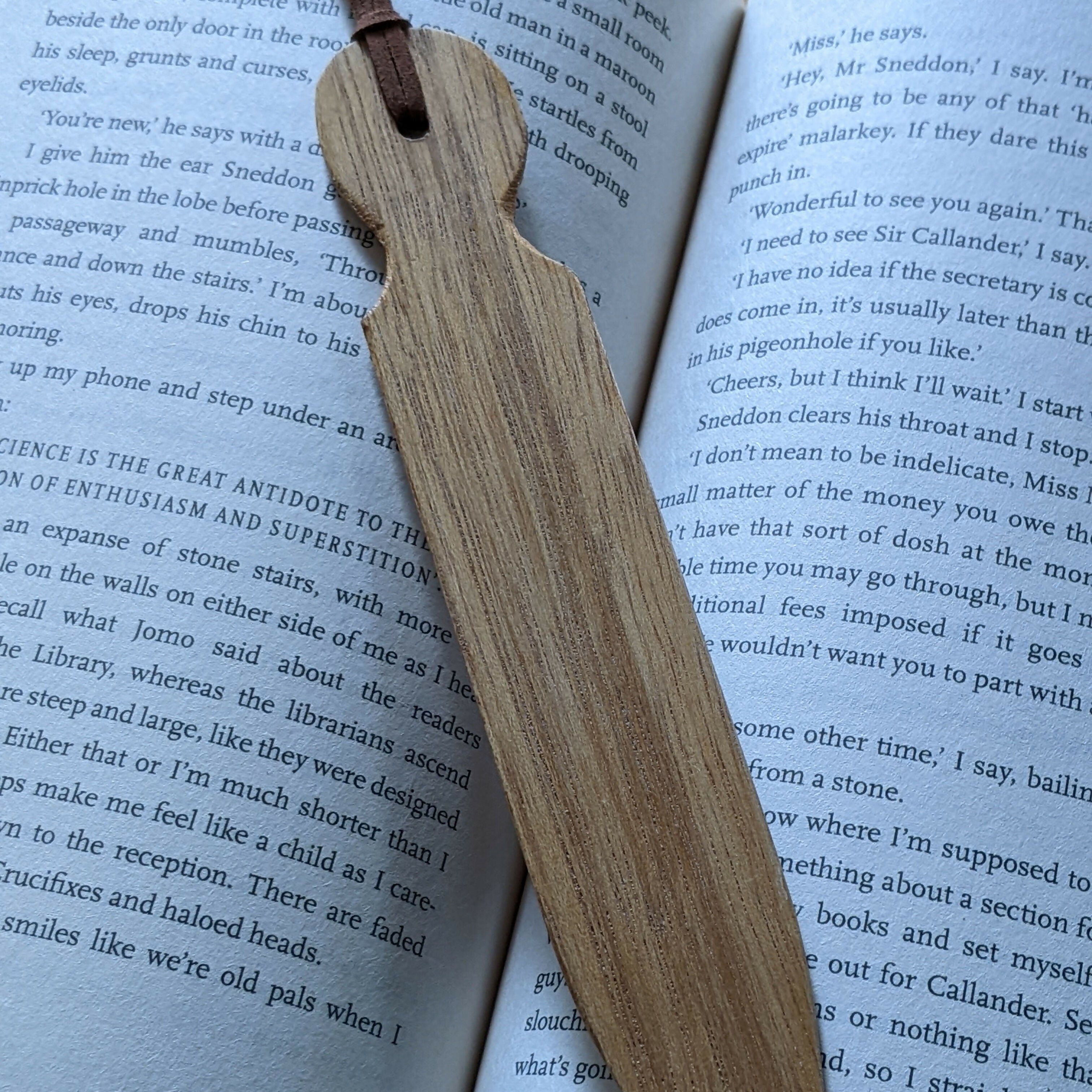 Wooden Bookmark