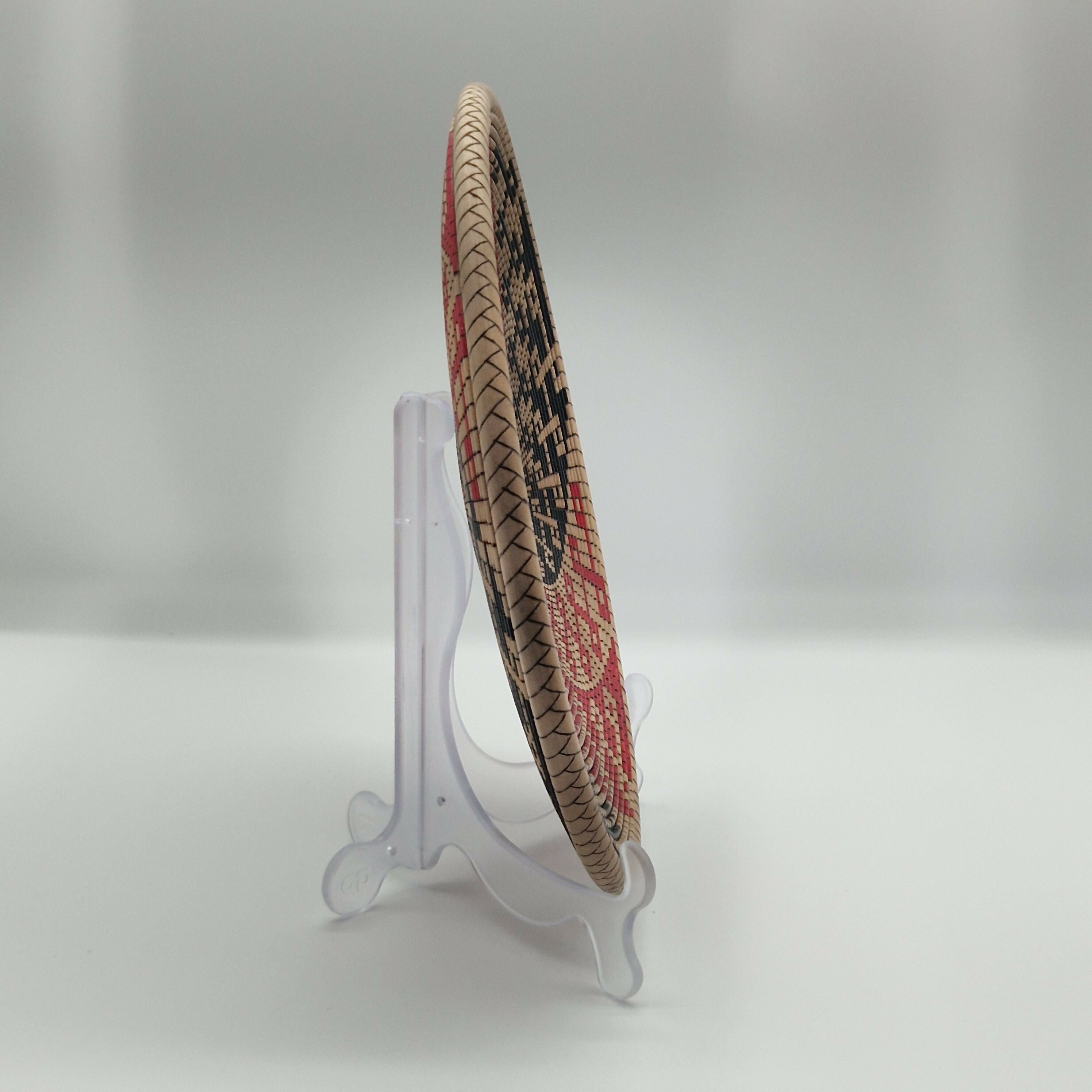 Hand Turned Basket Illusion Bowl made from Sycamore Wood