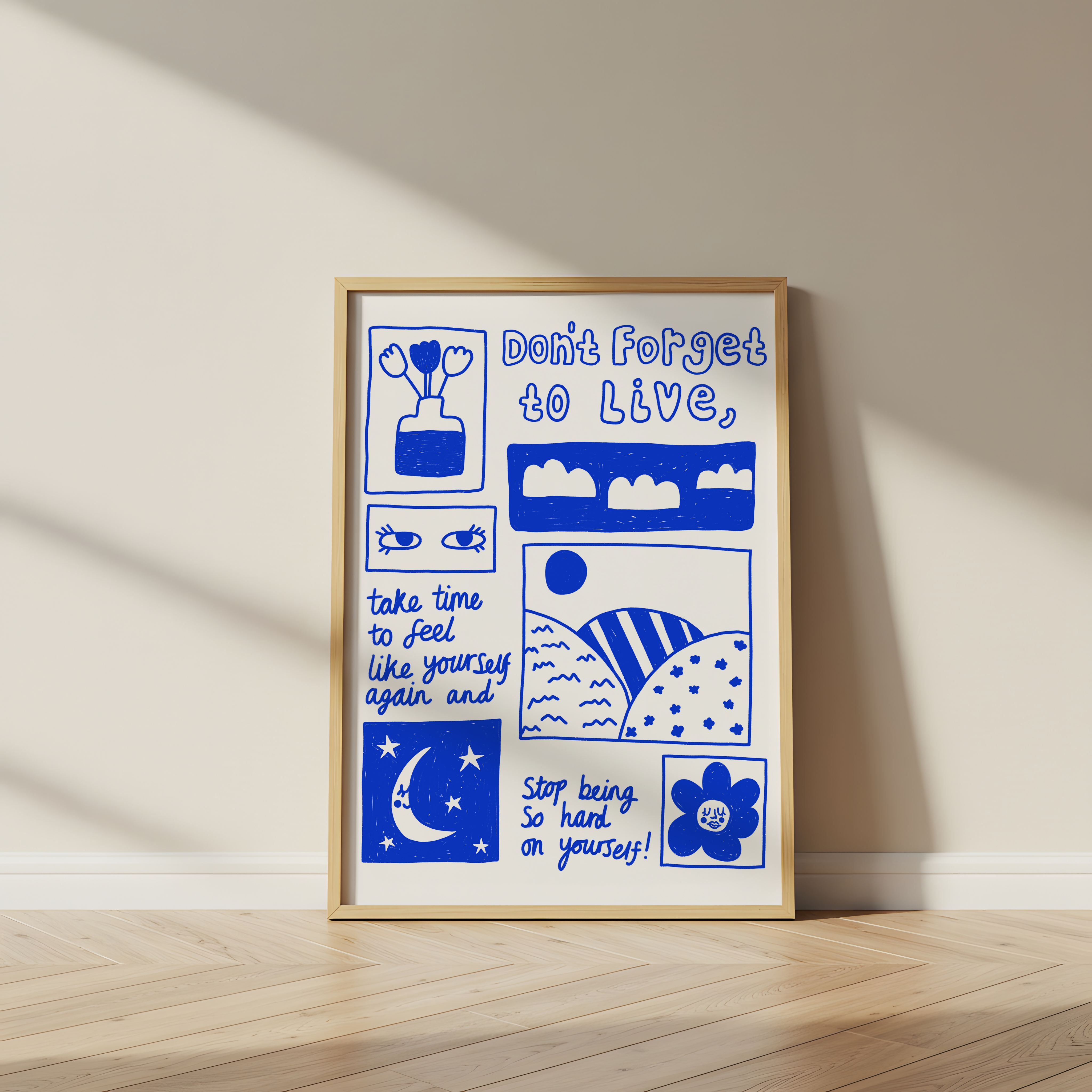 Don’t Forget To Live Print