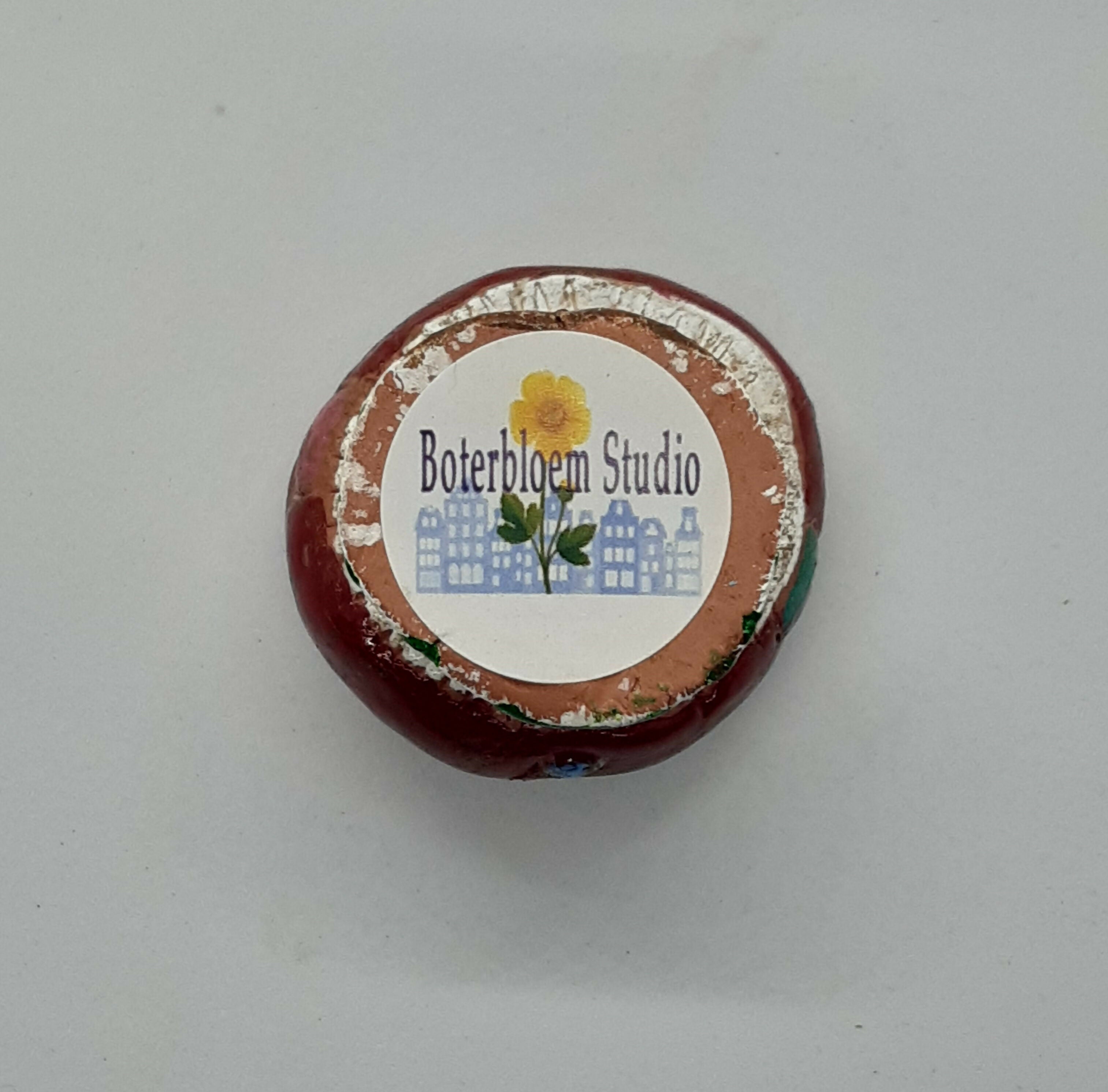 Clay Toadstool Ornament