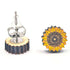 Sunflowers Necklace and Stud Earrings Set