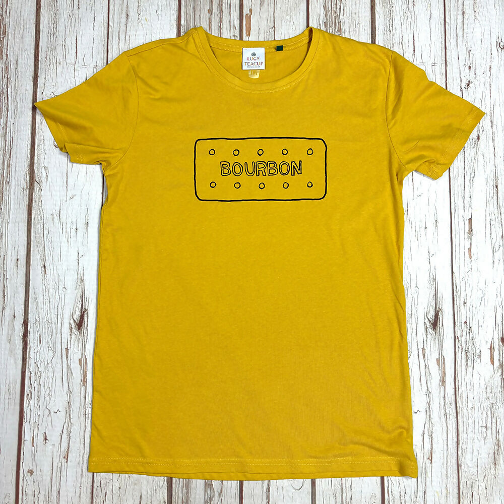 Bourbon Mustard Organic Cotton Unisex T-Shirt