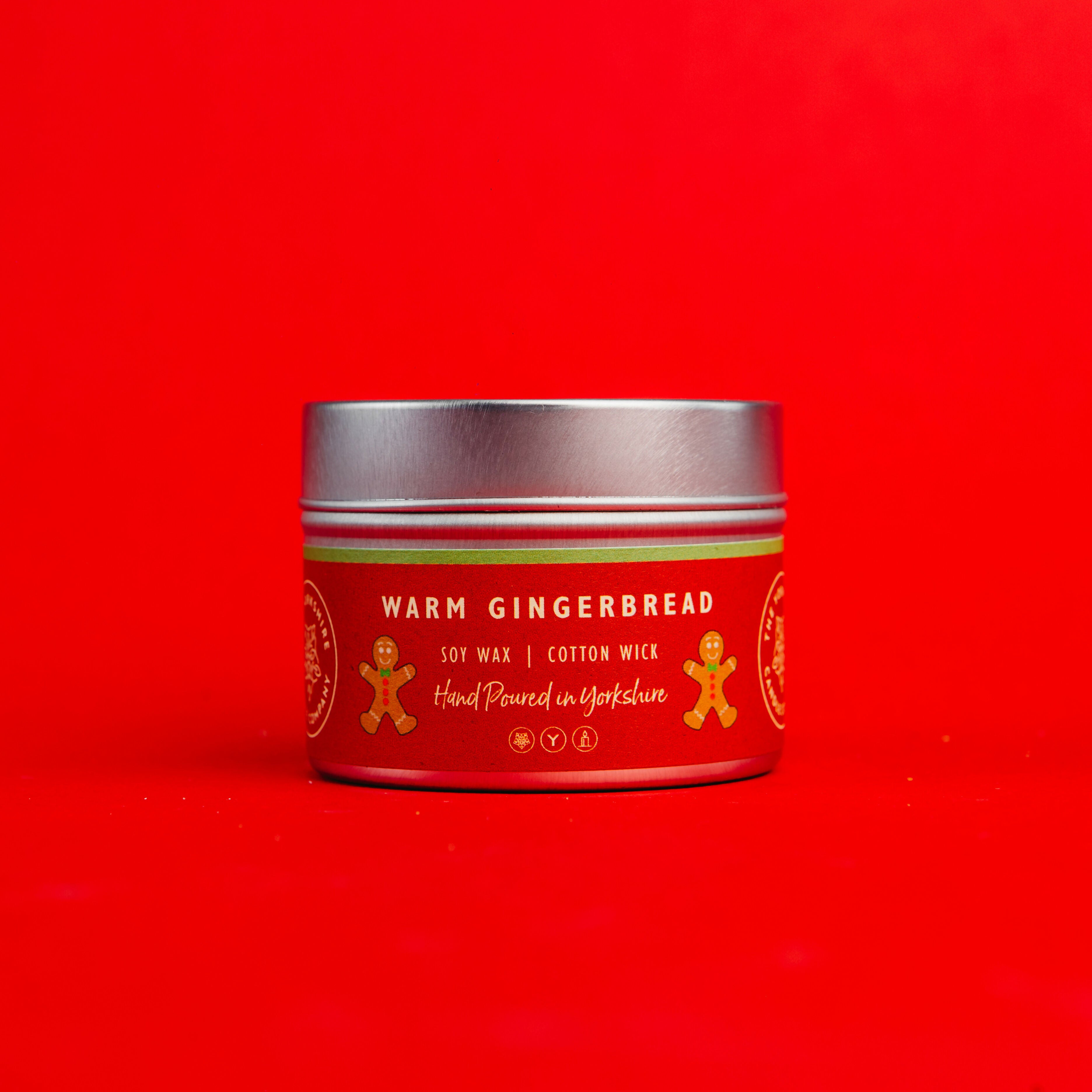 Warm Gingerbread Small Tin Candle - 100ml