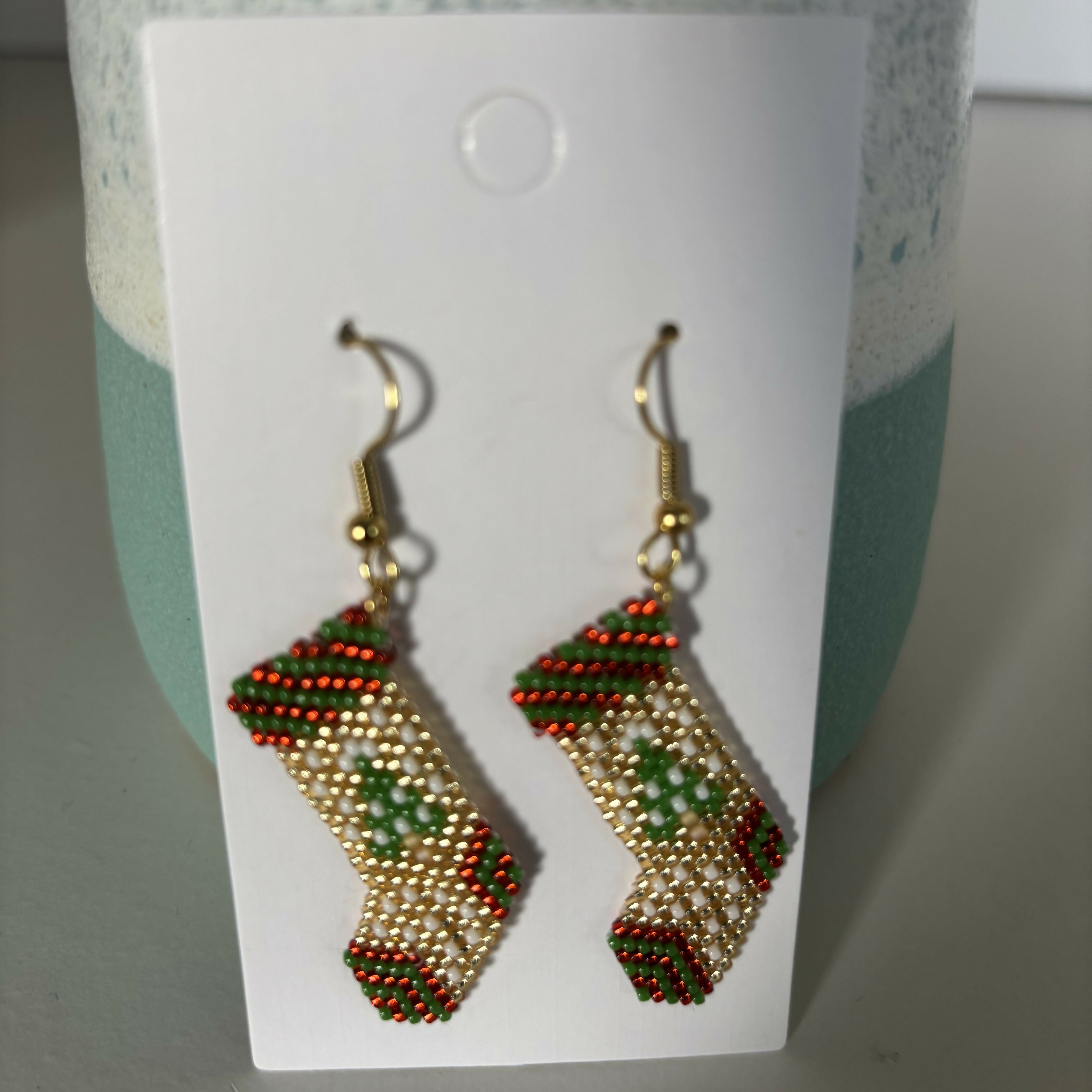 Christmas Stocking Earrings