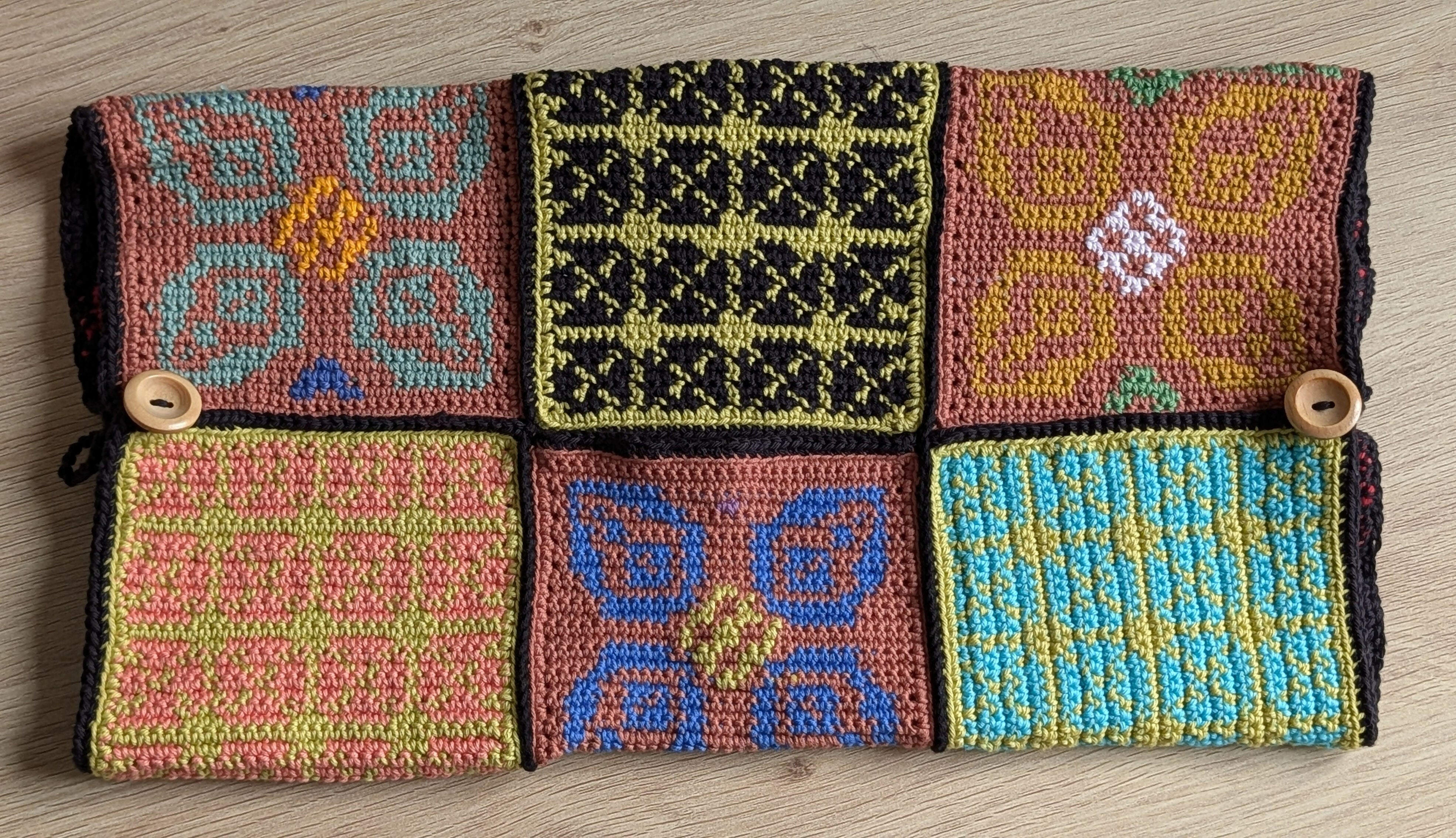 Patchwork Box Tissue Cover (Large)