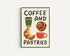 Coffee & Pastries Print