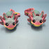 3D Printed SMALL: Articulated Sensory Fidget Animals friend Axolotl (Pastel Rainbow/Pink Gills 11cm