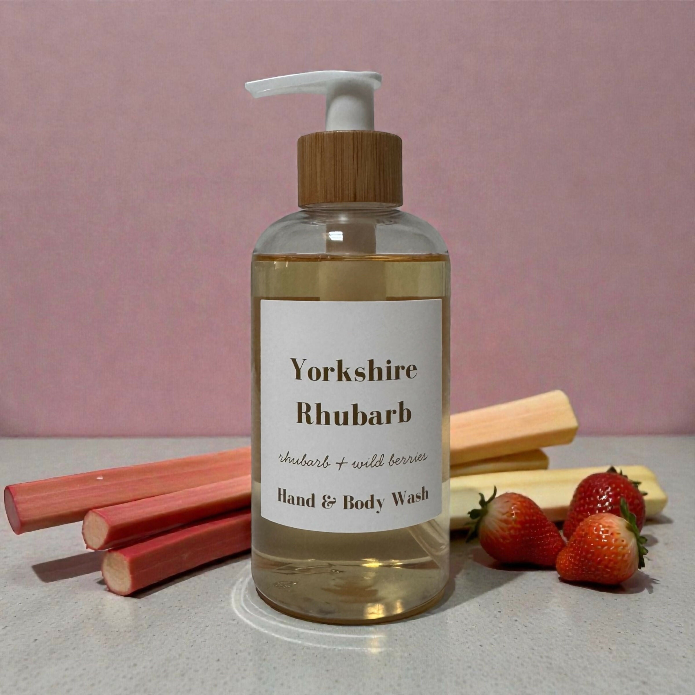 Yorkshire Rhubarb Hand Wash - Rhubarb and Wild Berries