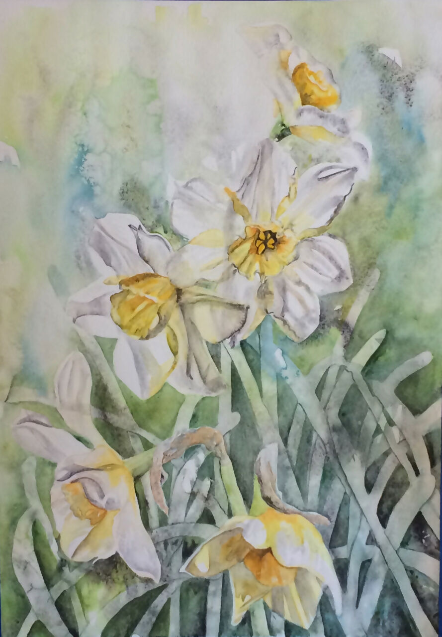 Sprung - Original Watercolour Painting