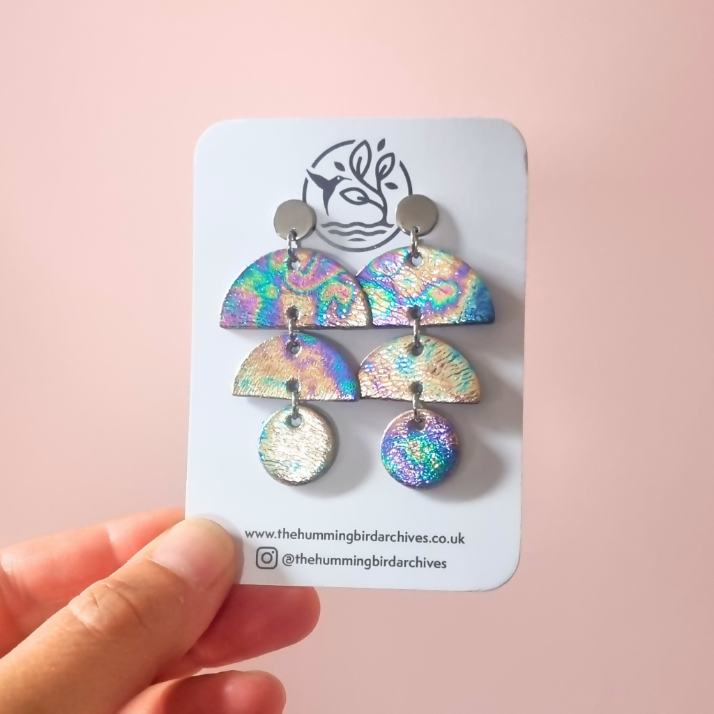 Iridescent Earrings