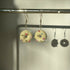 Micro Crochet Doughnut Drop and Dangle Earrings