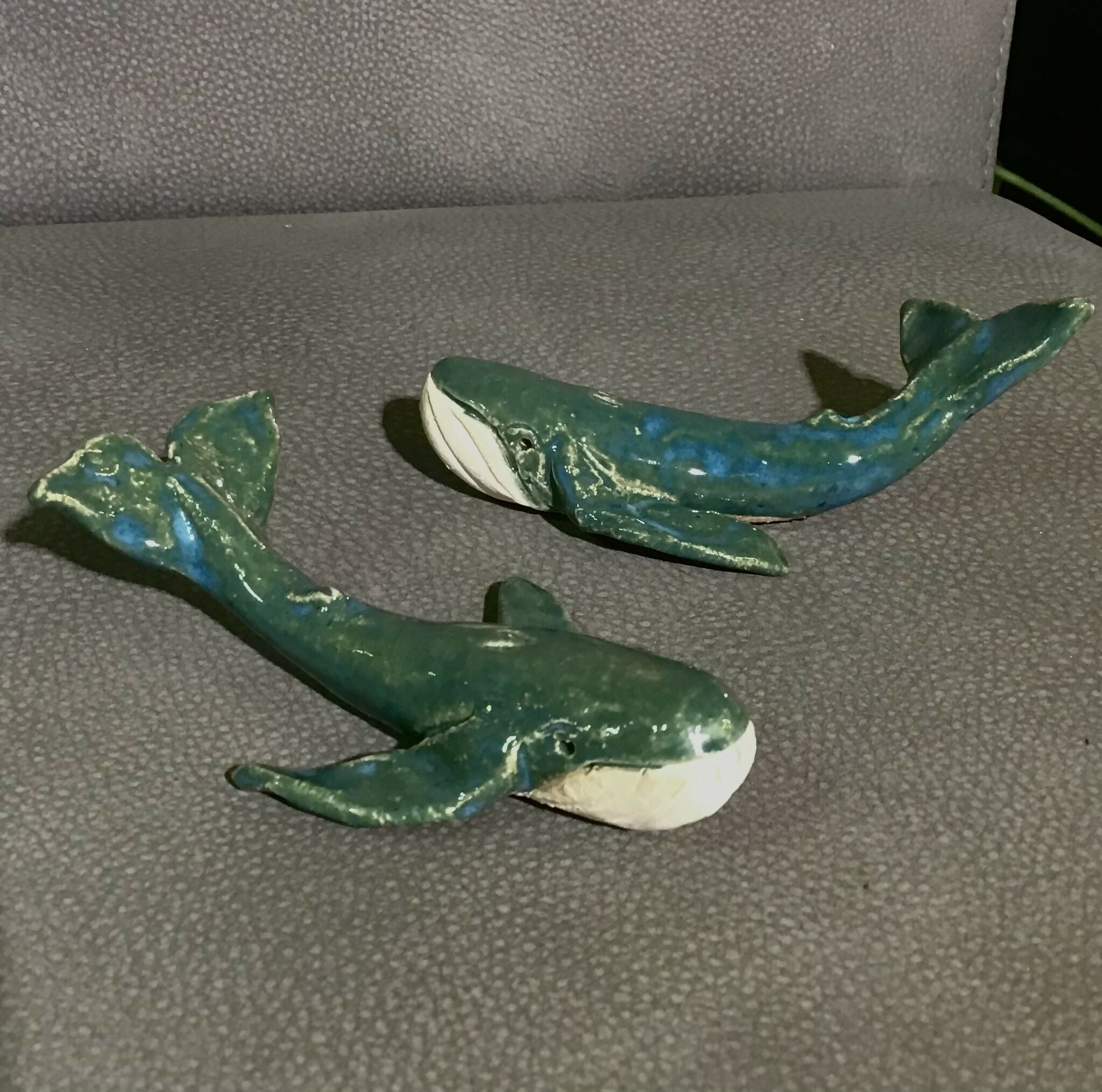 Small Whale Sculpture - Assorted Colours