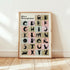 Cat Alphabet Print