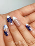 Handmade Press-on Nails - China Porcelain 10pcs