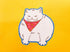 Fat Cat Vinyl Sticker