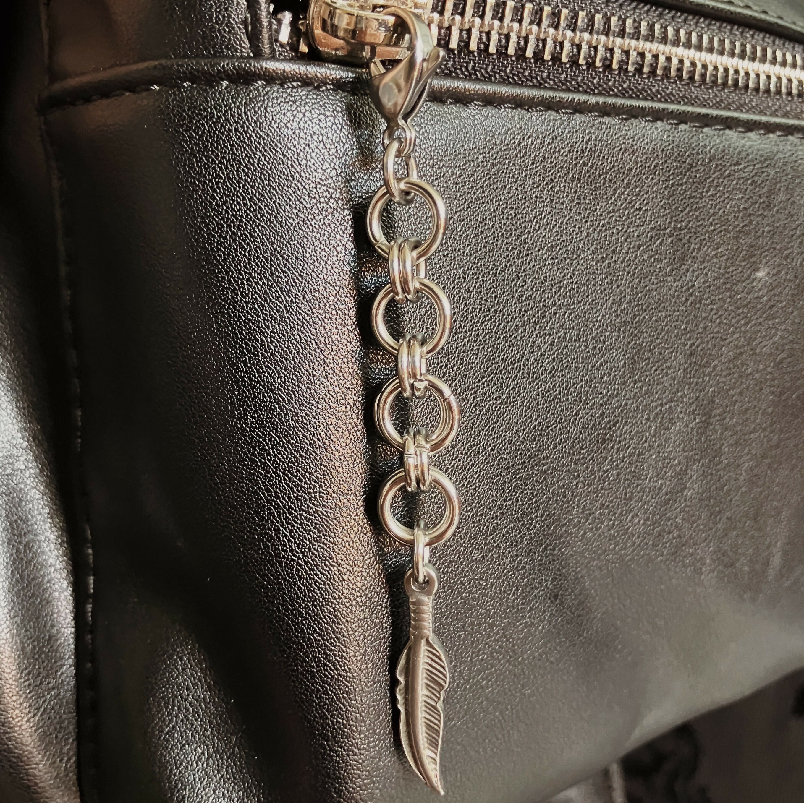 CHAINMAIL ZIP CLIPS - STAINLESS STEEL